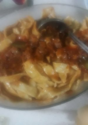 Una foto de Fideos caseros