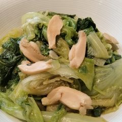 A picture of Stir Fry Lettuce.