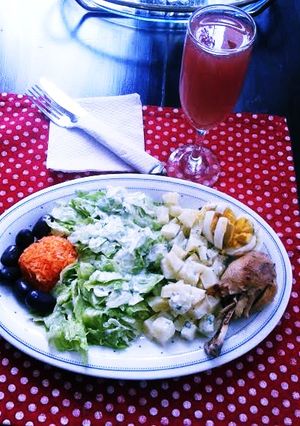 Una foto de Ensaladas con aderezo primavera