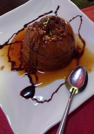 Una foto de Flan de Dulce de Leche en microondas 🍮