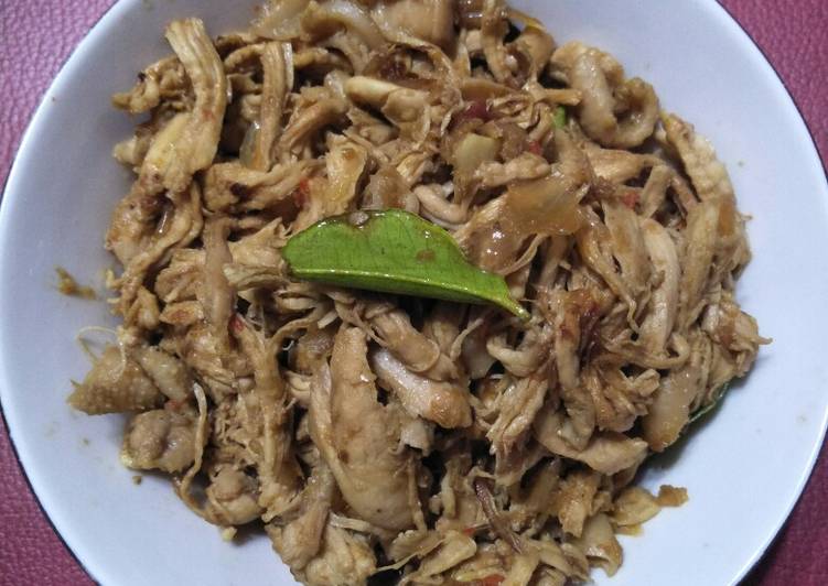 Cara Gampang Menyiapkan Ayam suwir kecap simple ala bunda Andreana ?? yang Sempurna