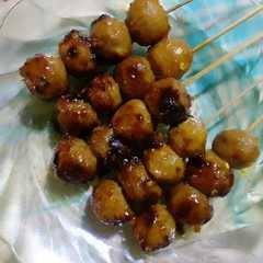 A picture of Bakso Bakar Pedas Manis.