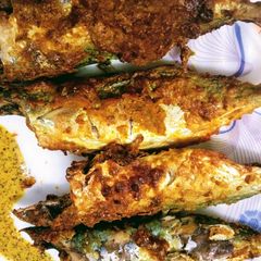 A picture of Air Fryer Mackerel Fish Fry.