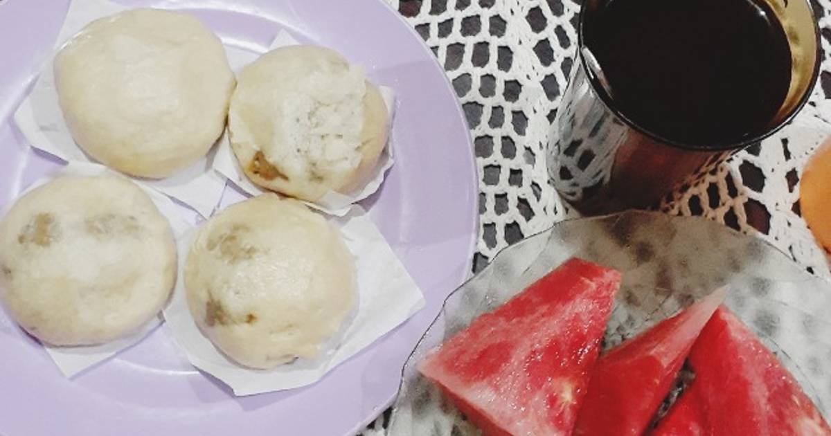 Resep Roti Kukus Isi Unti Kelapa Oleh Dina Cookpad