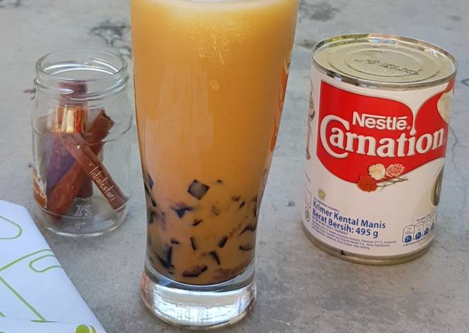 Langkah Mudah untuk Menyiapkan Es Kopi Thailand, Enak