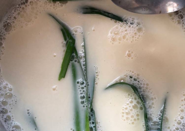 Cara Gampang Menyiapkan Susu kedelai, Enak Banget