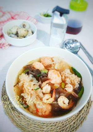 Foto resep Sup Pedas Udang Jamur