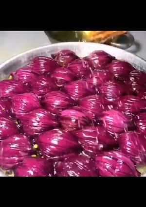 صورة لوصفة بقلاوه شكل باصلة رائعة