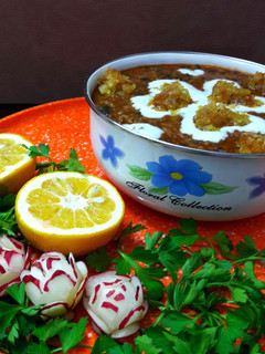 عکسی از دستور آش ماش