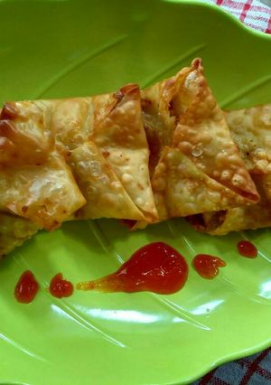 Foto resep Martabak kulit pangsit sip