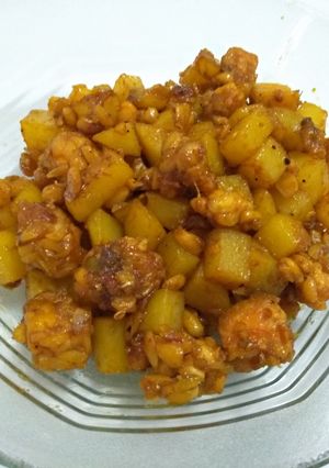 Foto resep Sambal Goreng Kentang-Tempe-Tahu
