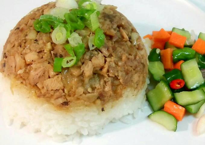 Cara bikin Nasi tim Ayam simpel?