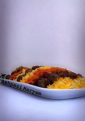 عکسی از دستور ساطری پلو