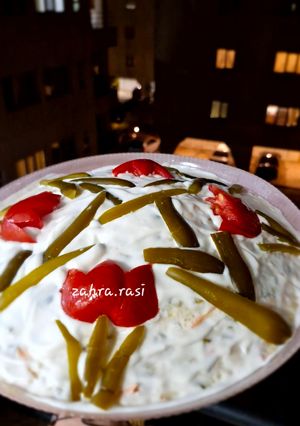 عکسی از دستور الویه در سفر
