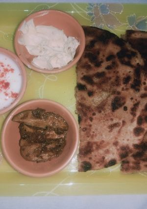 स्टफ लच्छा पराठा (stuff lachha paratha recipe in Hindi) रेसिपी मुख्य फोटो