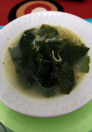 Foto resep Sup Rumput Laut (eksperimen 1 - udang)