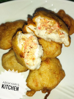A picture of Stuffed kosai (akara).