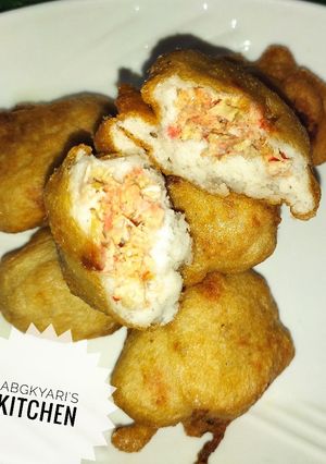 A picture of Stuffed kosai (akara).