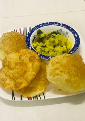 A picture of Puri saag.