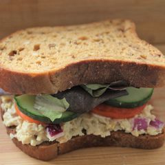 A picture of Chickpea 'Tuna' Sandwich.