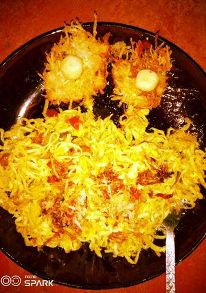 পটেটো বার্ড নেস্ট(potato bird nest recipe in Bengali) রেসিপির প্রধান ছবি