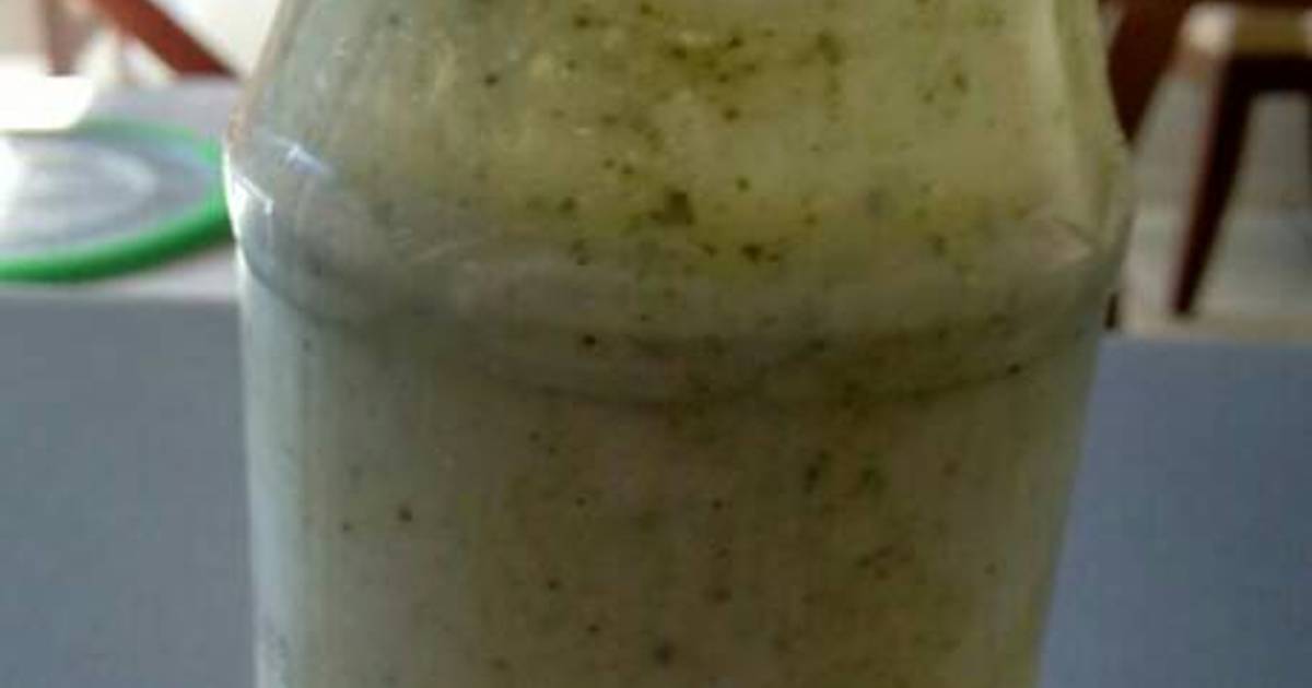 Aderezo de perejil y albahaca con búlgaros o kéfir.ॐ Receta de María
