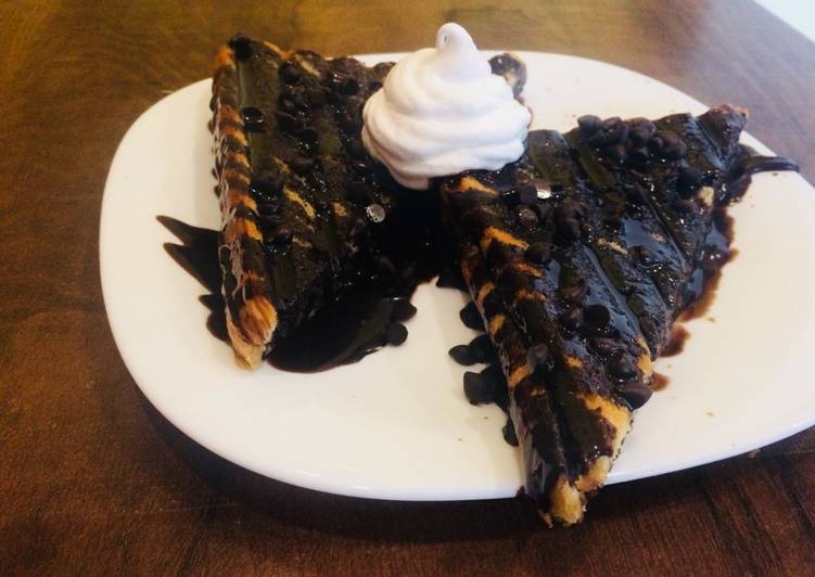 Easiest Way to Make Homemade Chocolate sandwich