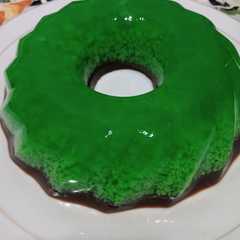 รูปของ 34. Puding Lumut Coklat simple