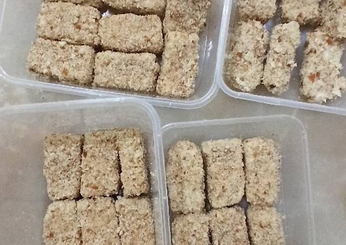 Bagaimana Menyiapkan Nugget Ayam Wortel (dari 250 g Ayam) Anti Gagal