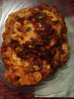 Foto resep Telur ceplok pedas