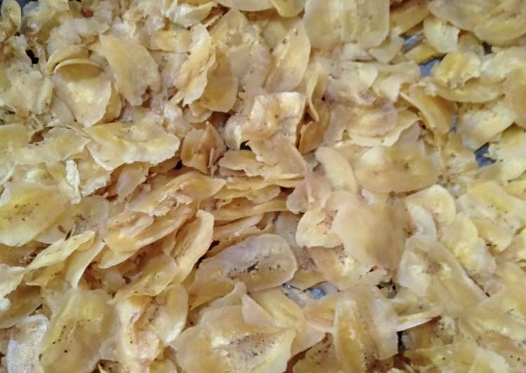 Criping pisang kepok