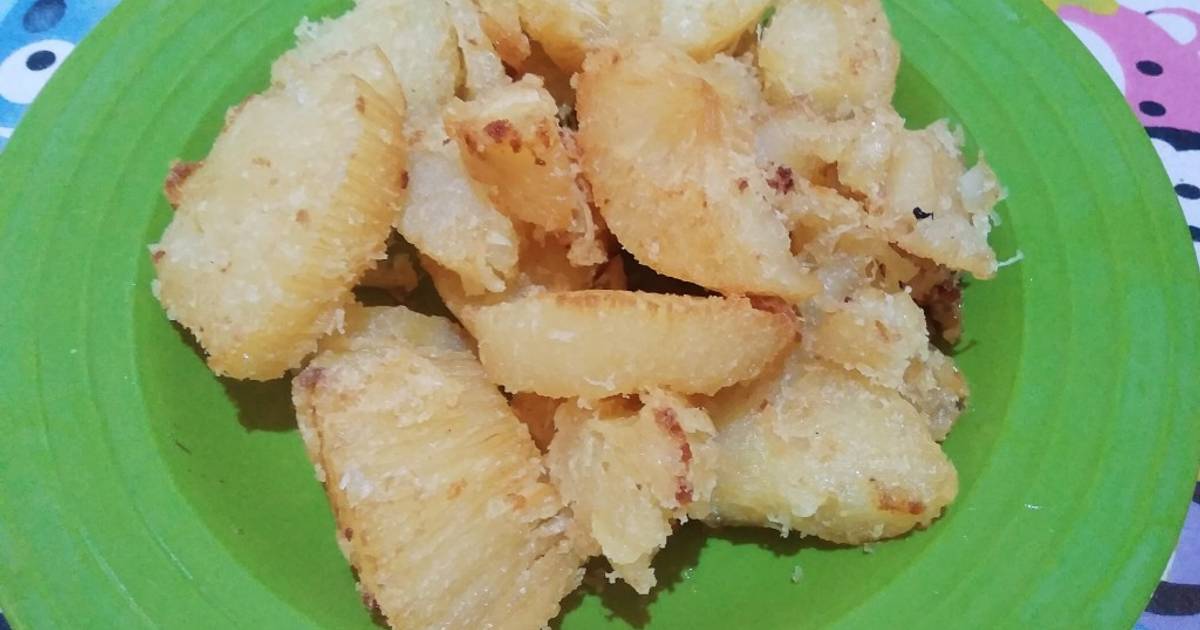 Resep Singkong Goreng Empuk N Merekah Oleh Mbu Cookpad