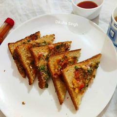 A picture of Malai sandwich.