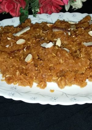 A picture of Piyoon (sindhi traditional dish).