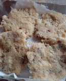 Crackers de queso cremoso y salvado