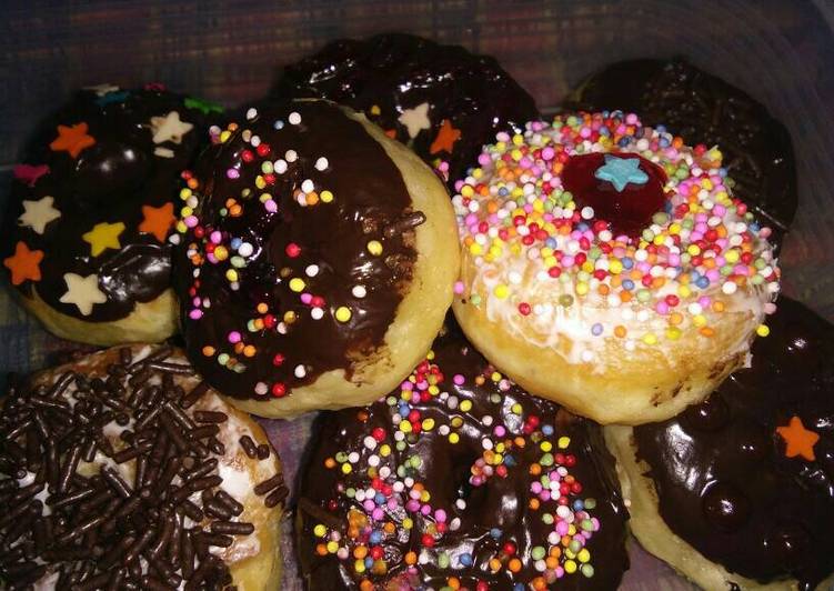 Donat enak, empuk, super praktis