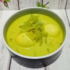 A picture of Sayur Labu Santan.