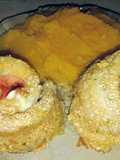 Filet relleno con puré de zapallo