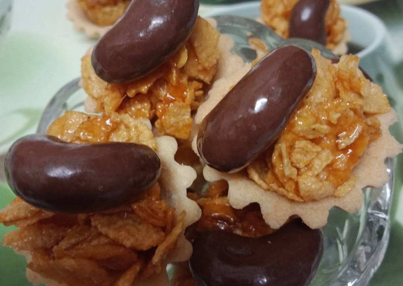 Cornflakes Madu Bershell Coklat