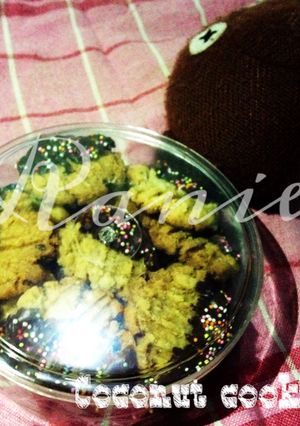 Foto resep Coconut cookies (pake teflon)