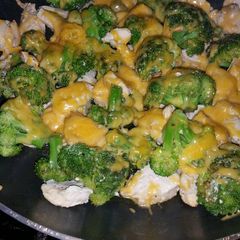 A picture of Cheesy Chicken and Broccoli.