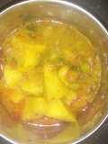 Potato peas vegetable