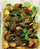 ‘Chicken Cafreal’: A Popular Goan Green Chicken Curry