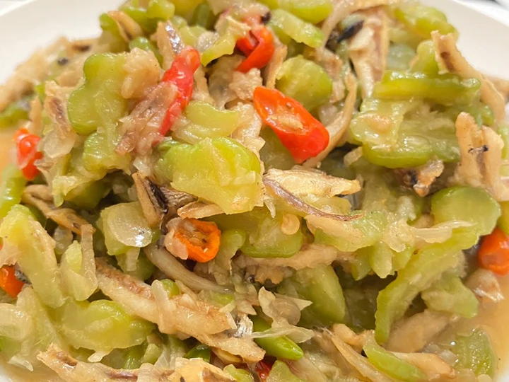 Cara Gampang Menyiapkan Resep Tumis pare teri (tidak pait) yang Enak Banget Anti Ribet, Bikin Ngiler