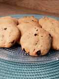Galletas saladas de queso y fiambre de pollo