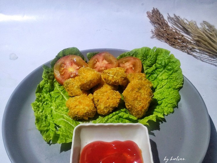 Ini dia! Bagaimana cara bikin Nugget bayam wortel yang lezat