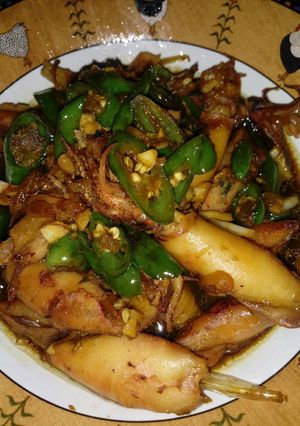 Foto resep Cumi Asin Cabai Ijo