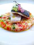 Tuscan Panzanella with Seared Sea Bream