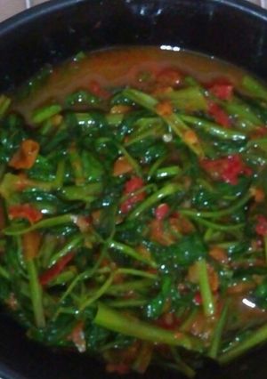 Foto resep Tumis kangkung terasi