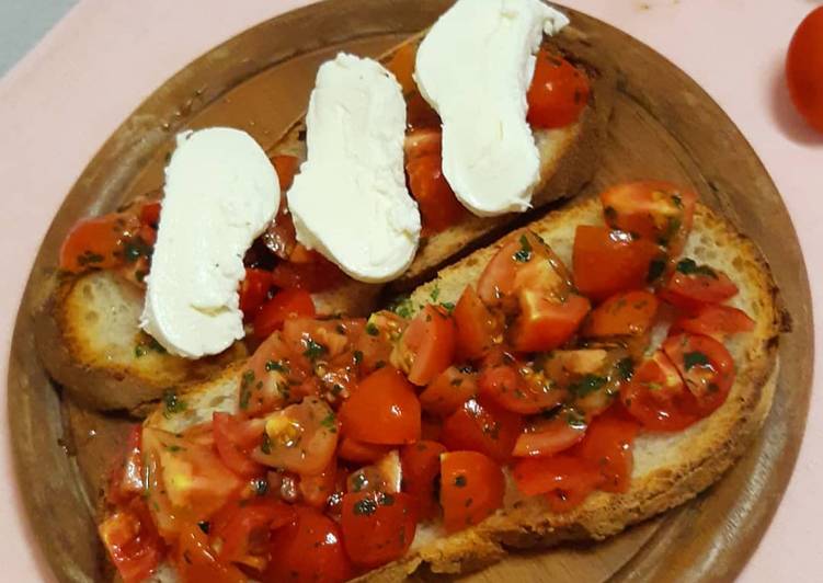 Bruschette caprese